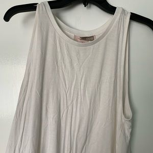 White tanktop